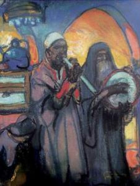  Les Musiciens  Oil Painting by Fortuney
