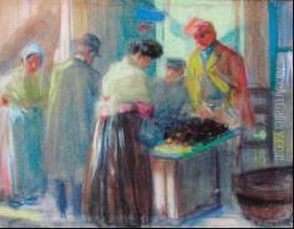 Marche Oil Painting by Fortuney