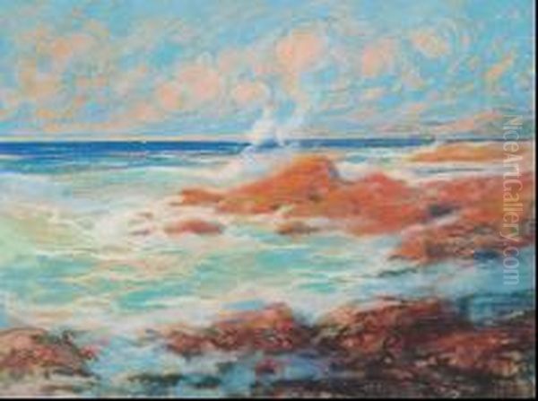 Rochers De L'esterel Oil Painting by Fortuney