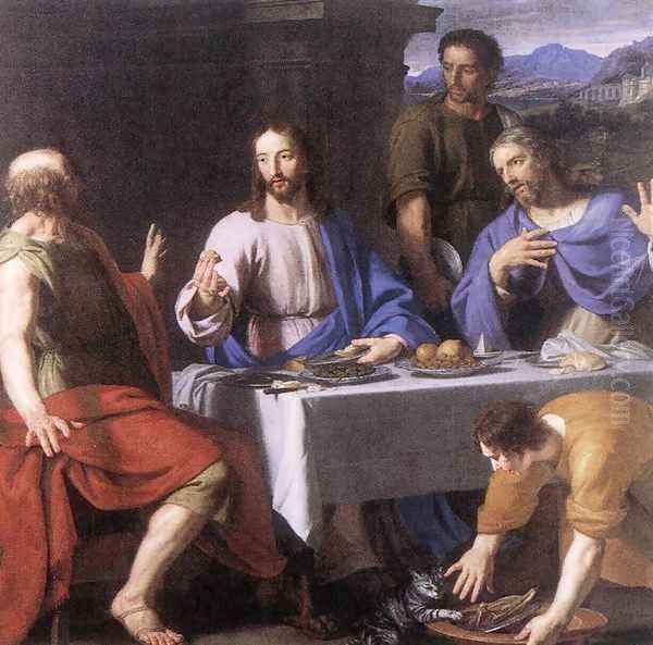 The Supper at Emmaus Oil Painting by Philippe de Champaigne
