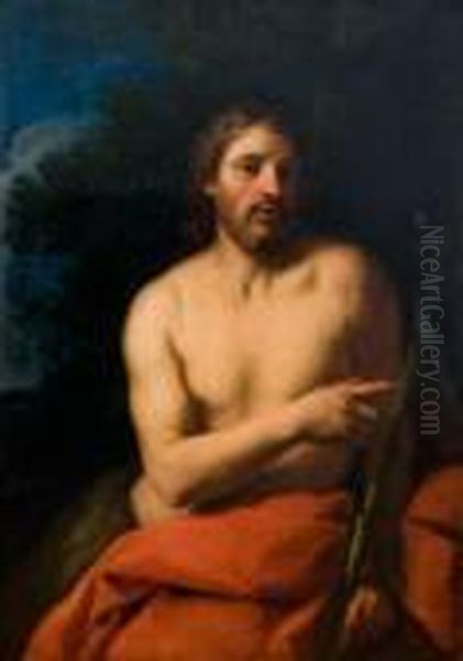 San Giovanni Battista Oil Painting by Marcantonio Franceschini)