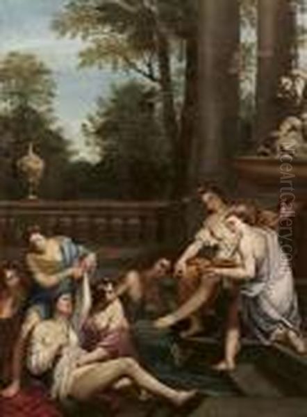 Diana E Callisto Oil Painting by Marcantonio Franceschini)