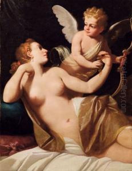 Venere Oil Painting by Marcantonio Franceschini)