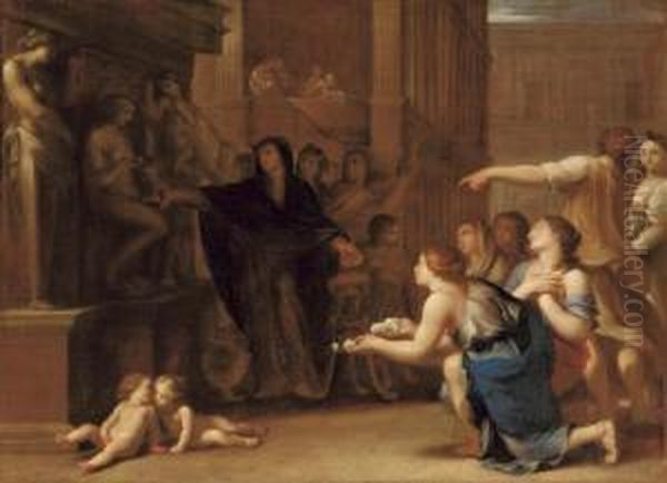 Omaggio A Venere Oil Painting by Marcantonio Franceschini)