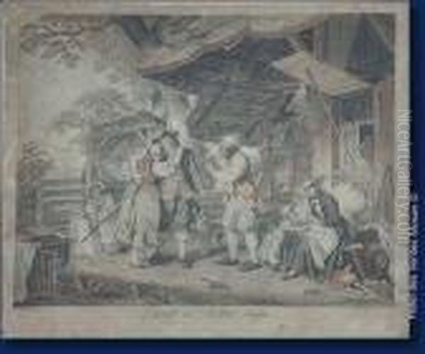 Paire Degravures.
Eaux- Oil Painting by Sigismond Freudenberger