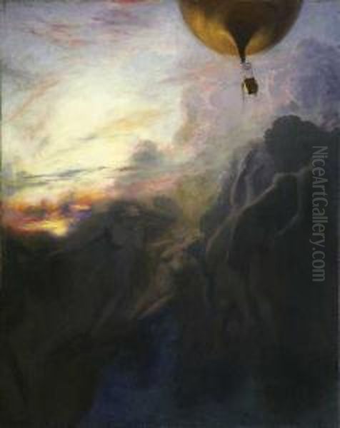 Untitled Oil Painting by Friant Emile