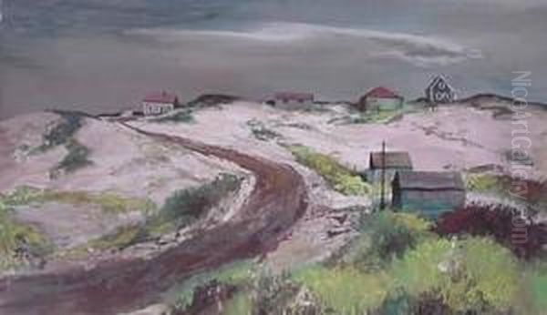 Landscape Oil Painting by Carl Frederick Gaertner