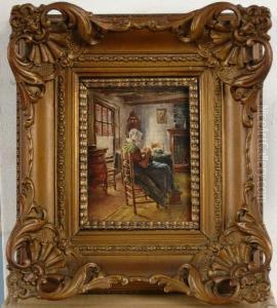 Jakob Emanuel G. Sowie Von Lofftz An Der
Munchner Akademie Oil Painting by Max Gaisser