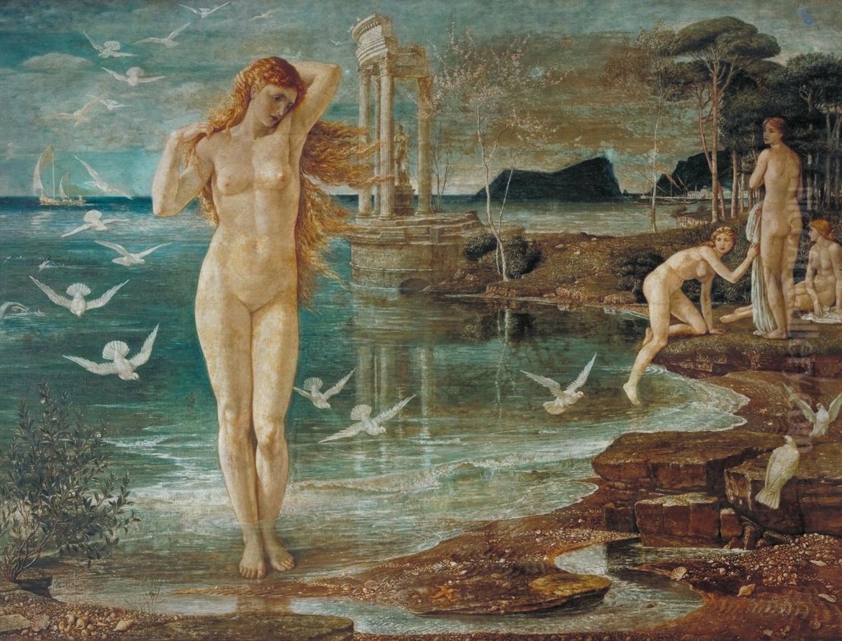 The Renaissance of Venus Oil Painting by Walter Crane