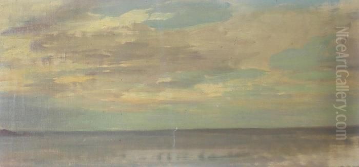 Mare Oil Painting by Leopoldo Galeota