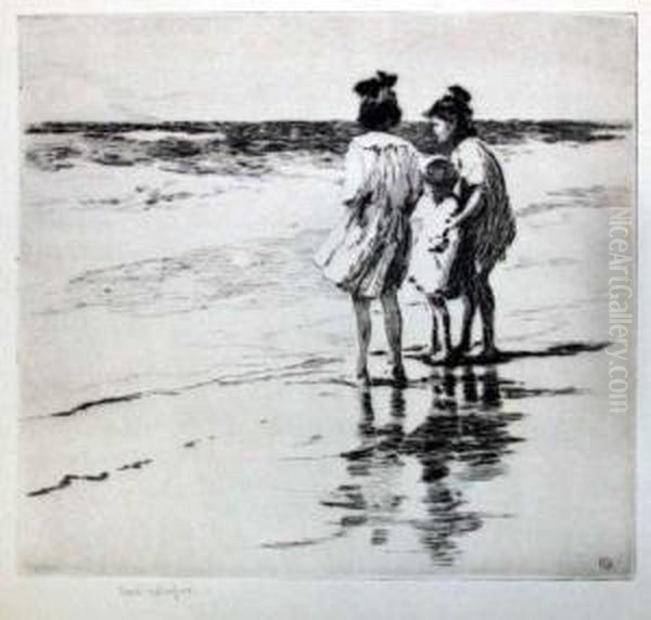 The West Wind Oil Painting by Sears Gallagher