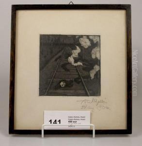 Untitled Oil Painting by Akseli Valdemar Gallen-Kallela