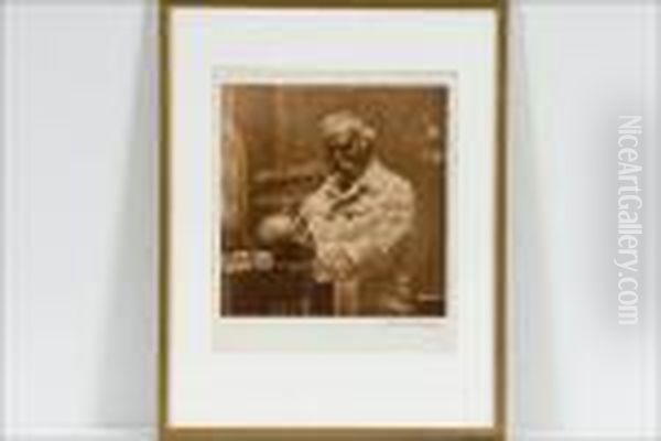 Professori Martti Ayrapaa - Professor Martti Ayrapaa. Oil Painting by Akseli Valdemar Gallen-Kallela