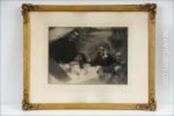 Symposion - Symposium. Oil Painting by Akseli Valdemar Gallen-Kallela