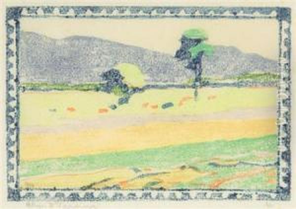 [landscape] Oil Painting by Eliza Draper Gardiner