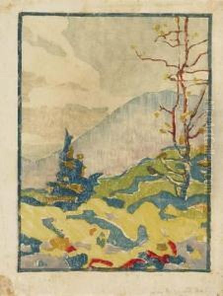 Passaconaway #3 Oil Painting by Eliza Draper Gardiner