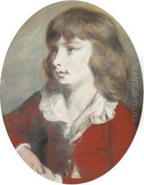 A Portrait Of John Corbet, Half Length Oil Painting by Daniel Gardner