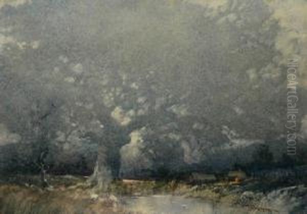 Untitled Oil Painting by Thomas Balfour Garrett