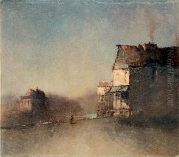 Risdon Oil Painting by Thomas Balfour Garrett