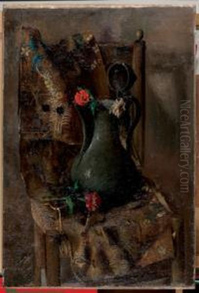 Natura Morta Oil Painting by Pietro Gaudenzi