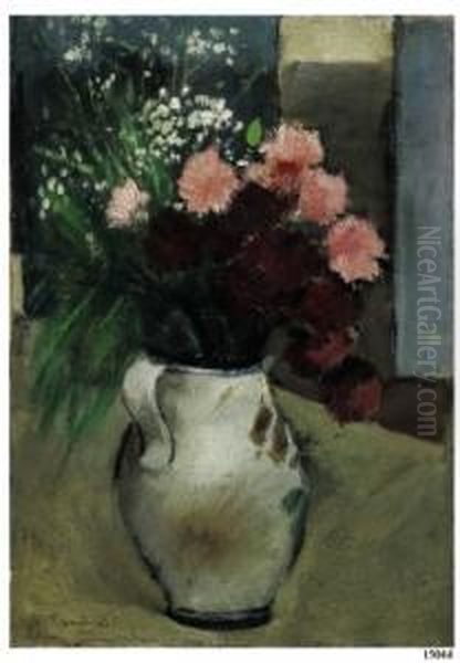 Fiori Oil Painting by Pietro Gaudenzi