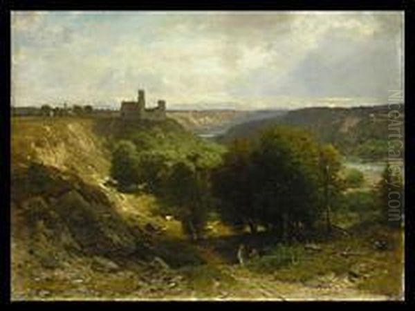 Schloss Grunwald
An Der Isar Bei Munchen Oil Painting by Ludwig Gebhardt