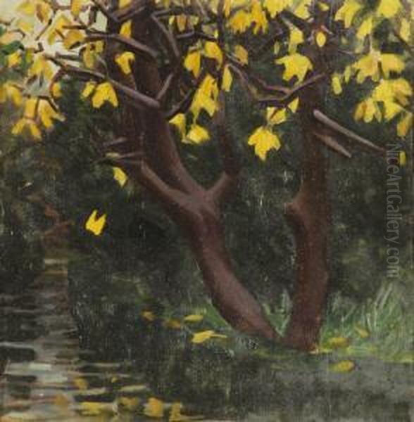 Albero Di Fico Oil Painting by Cornelio Geranzani