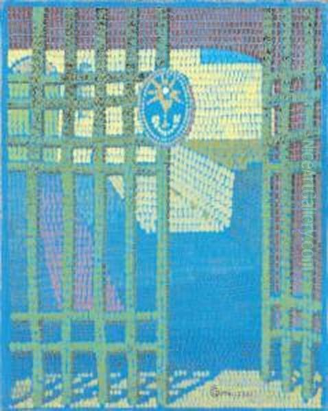 Vecchio Cancello Di Monastero Gentilizio Oil Painting by Cornelio Geranzani