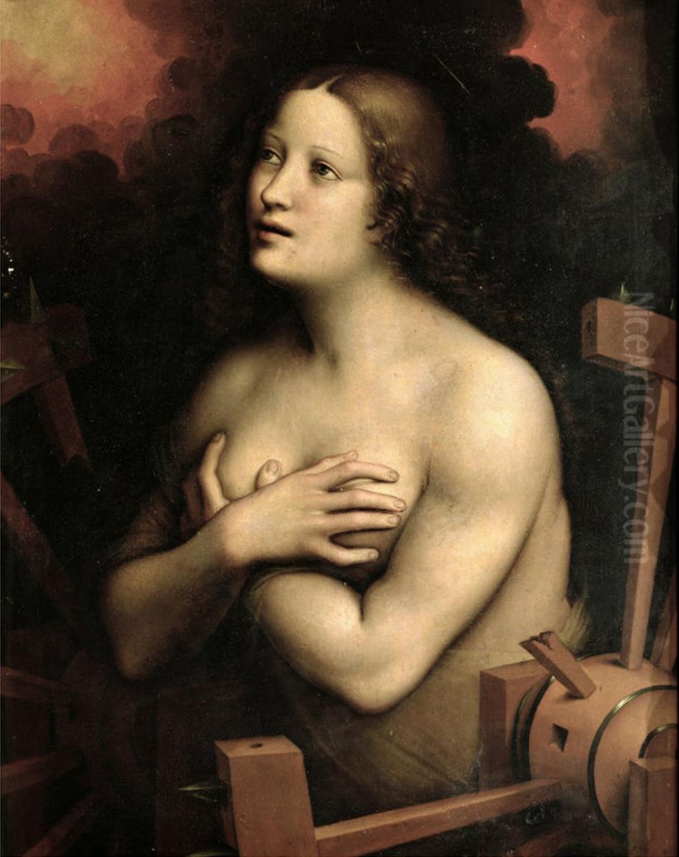 Saint Catherine Of Alexandria Oil Painting by Giampietrino