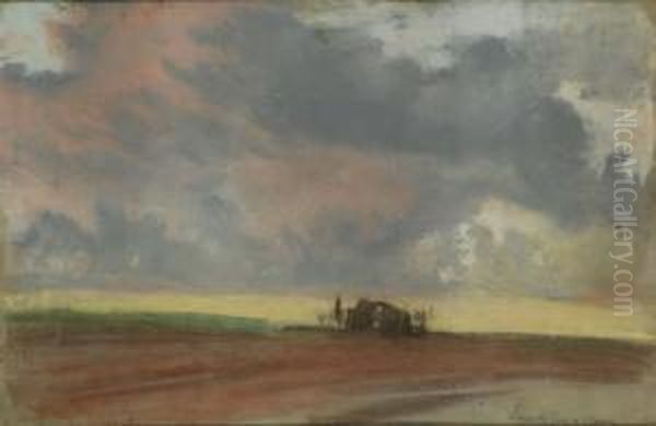 Paesaggio Oil Painting by Edoardo Gioia