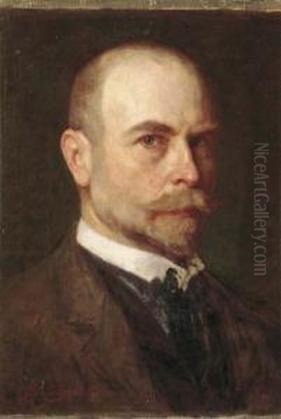 Ritratto Maschile Oil Painting by Edoardo Gioia