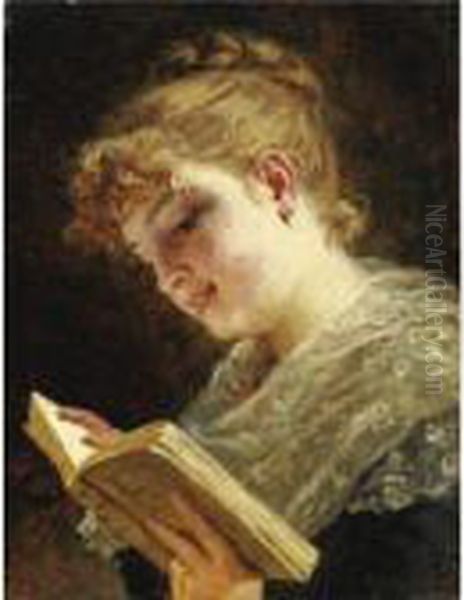 La Lettura Oil Painting by Bartolomeo Giuliano