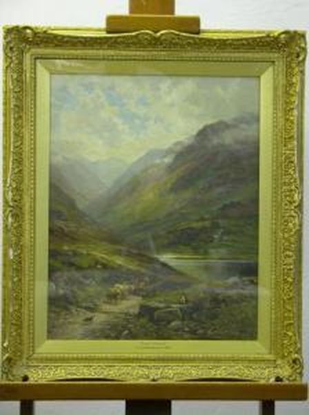 Loch Lomond Oil Painting by Alfred Glendening