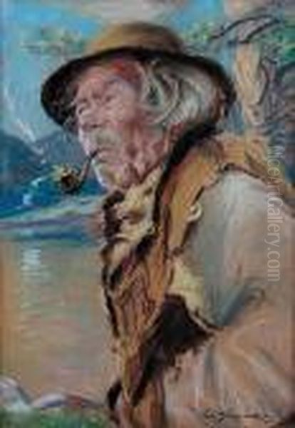 Portret Gorala Oil Painting by Stanislaw Gorski