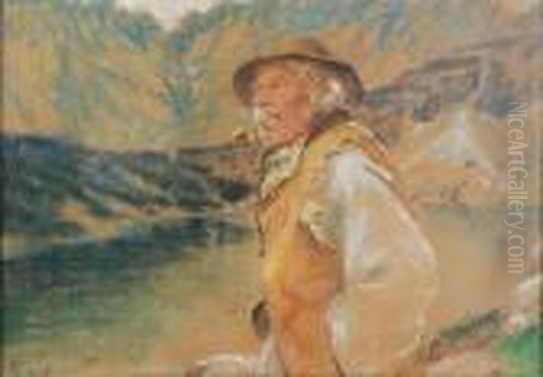 Goral Oil Painting by Stanislaw Gorski