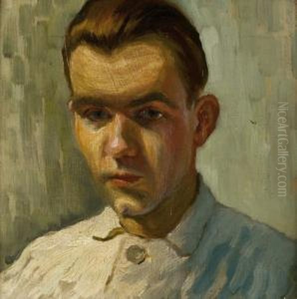 Portret Mezczyzny Oil Painting by Stanislaw Gorski