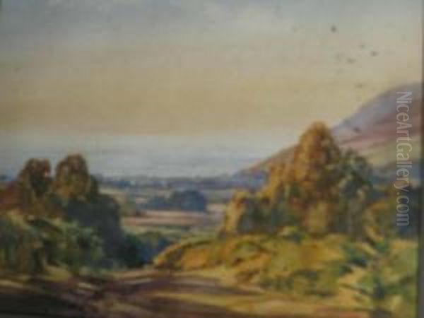 Coastal Landscape Oil Painting by Alexander Carruthers Gould