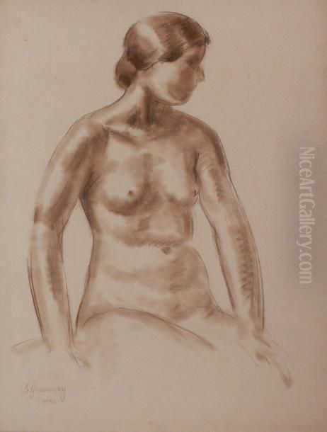 Nus Et Etudes Oil Painting by Sam Granowsky