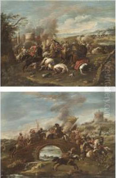 Battaglie Oil Painting by Ciccio Graziani