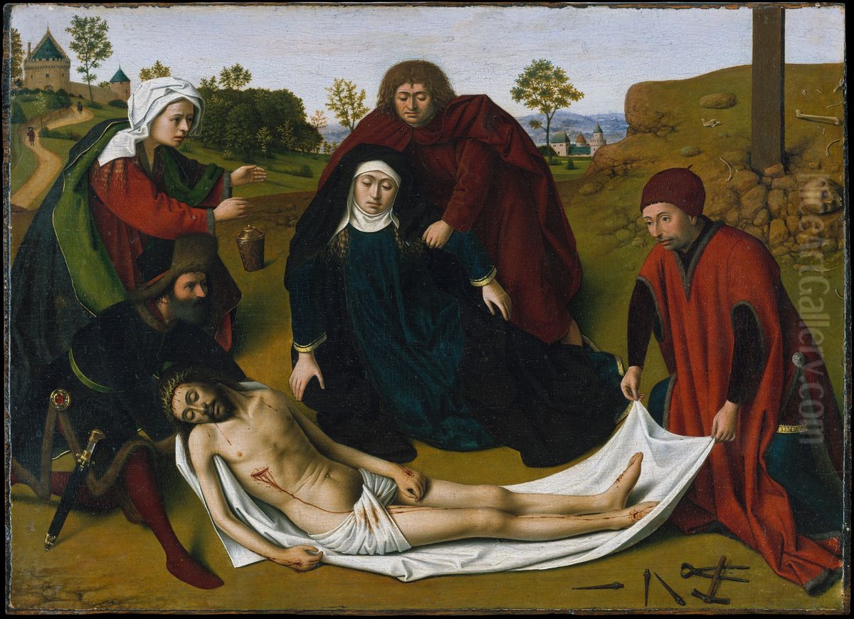 The Lamentation Oil Painting by Petrus Christus