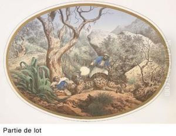 Chasse Au Tigre Oil Painting by Henry