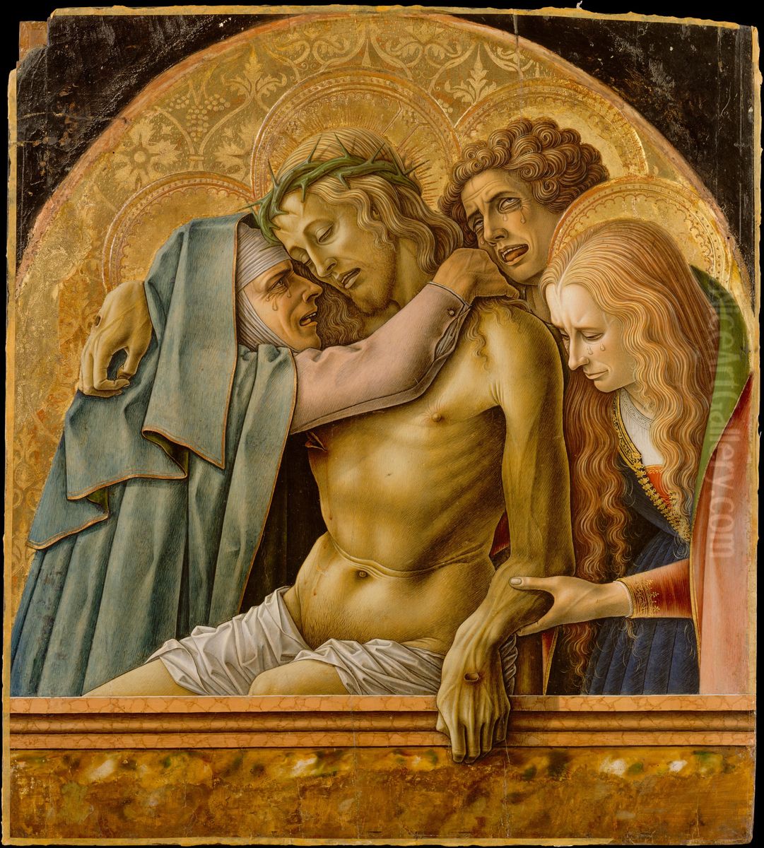 Pieta Oil Painting by Carlo Crivelli