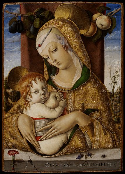 Madonna and Child Oil Painting by Carlo Crivelli