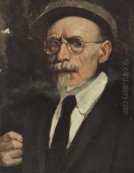 Figura Oil Painting by Giovanni Guarlotti