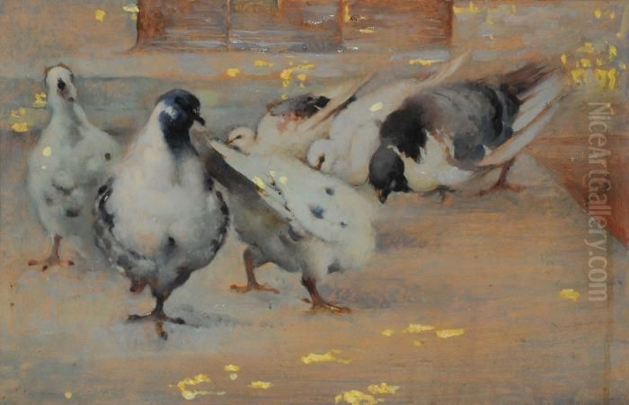 Colombi Oil Painting by Giovanni Guarlotti