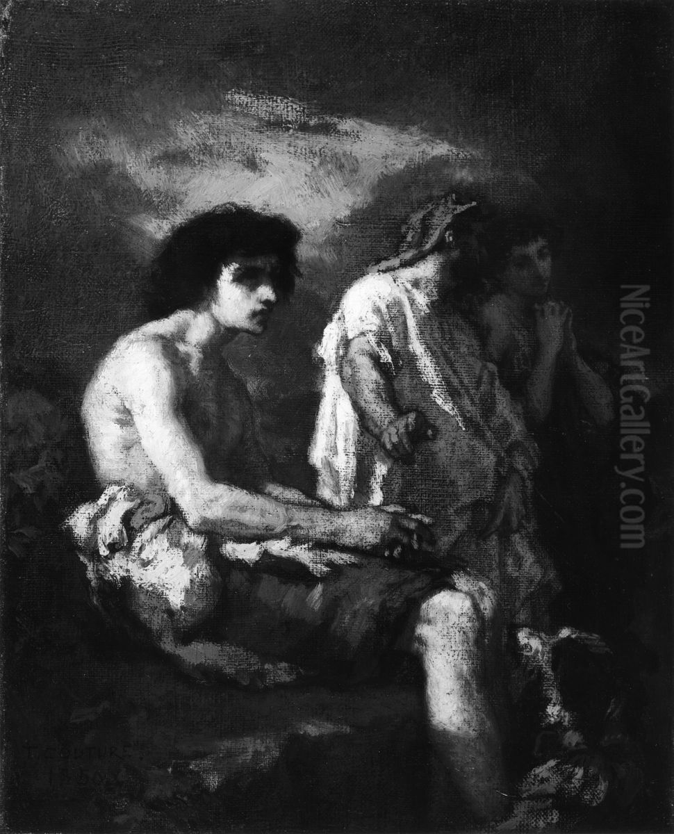 The Prodigal Son Oil Painting by Thomas Couture