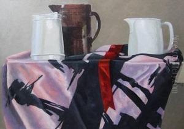 Hall Oil Painting by Richard Hall