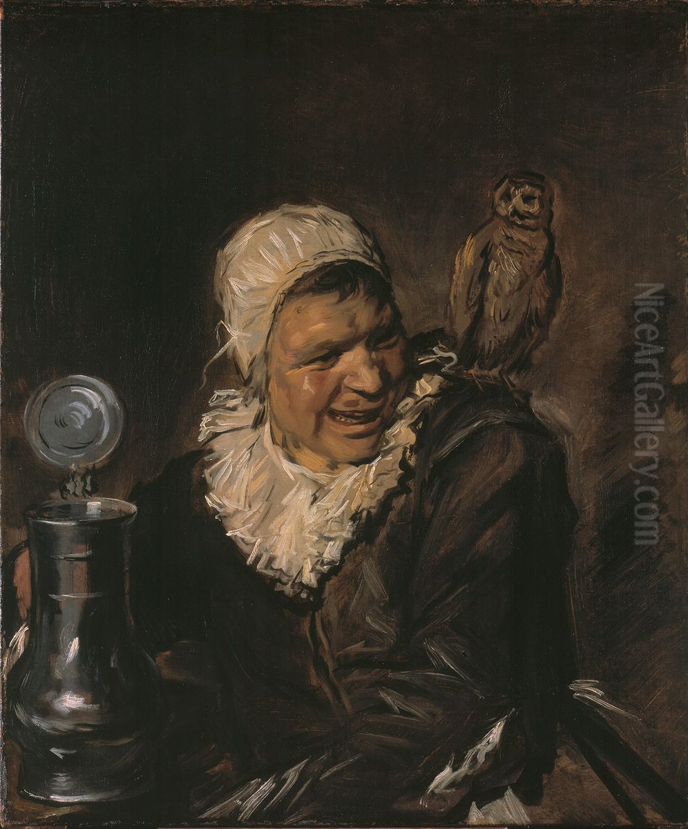 Malle Babbe Oil Painting by Frans Hals
