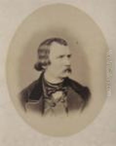 Wilhelm Von Kaulbach Oil Painting by Hanfstaengl, Franz