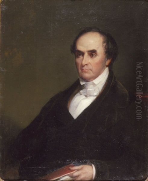 Portrait Of Daniel Webster Oil Painting by Chester Harding